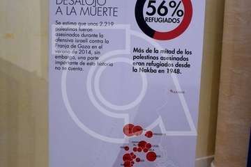 Exposición y charla en Telde sobre Palestina (Foto Antonio Alí)